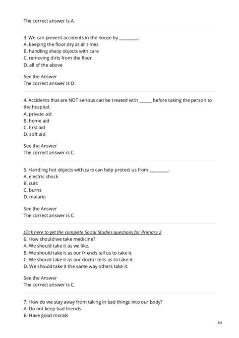 social studies exam questions and answers