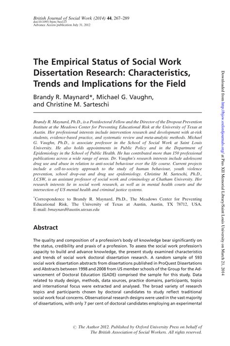 social work dissertation examples pdf uk