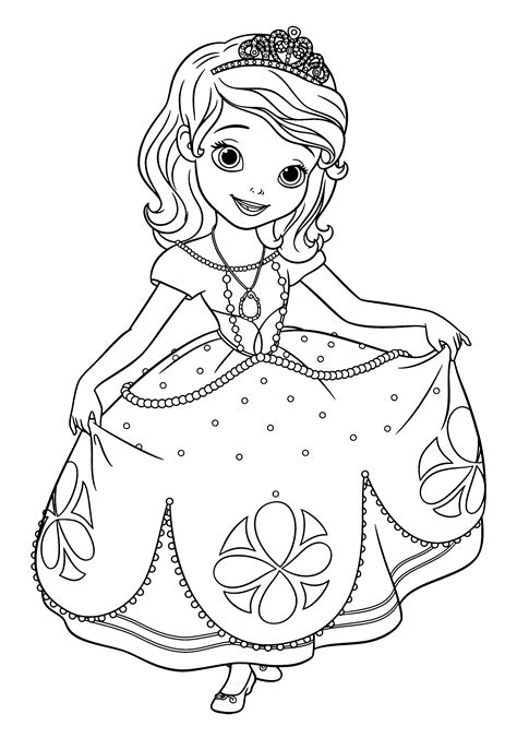 Sofia The First Coloring Pages Coloring Wallpapers Download Free Images Wallpaper [coloring365.blogspot.com]