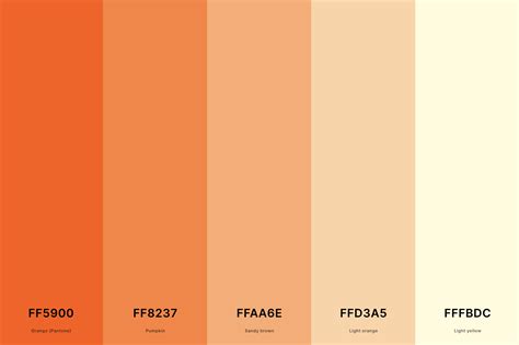 soft orange color hex code