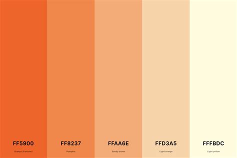 soft orange hex code