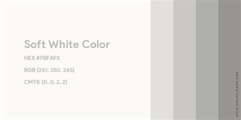soft white background color code