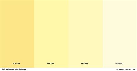 soft yellow colour code