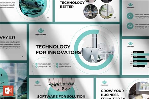 software presentation ppt templates
