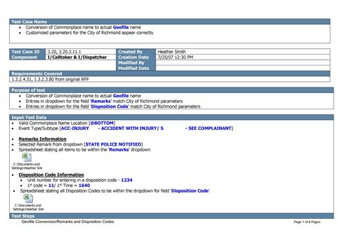 software testing use case templates