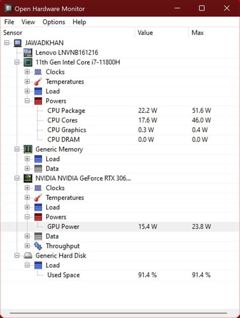 software to check computer power consumption