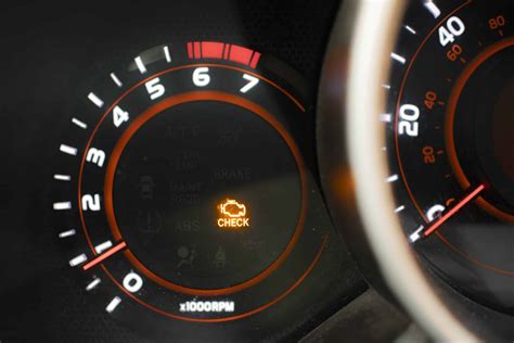 solid check engine light meaning