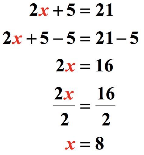 solving 2 step equations questions