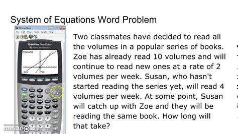 solving equations word problems calculator
