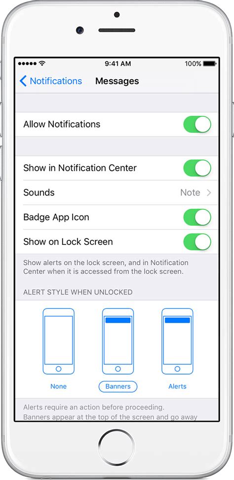 some apps not showing in notification settings iphone