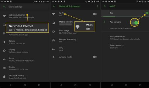 some apps won't work on wifi android