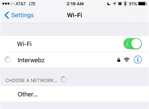some apps won't work on wifi iphone