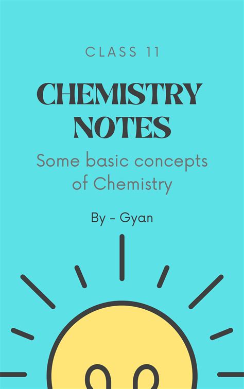 some basic concepts of chemistry notes pdf