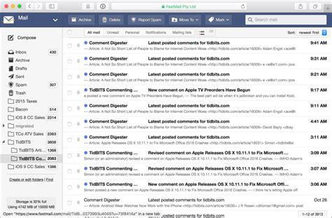 some examples of email account