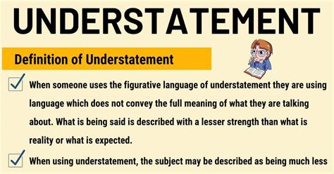 some examples of understatement
