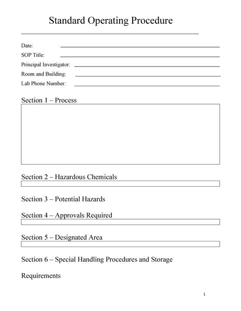 sop format sample pdf