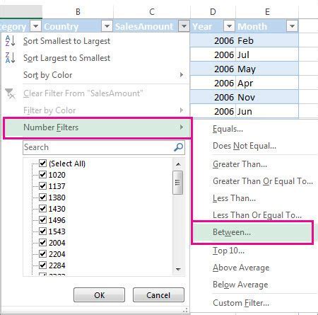 sort and filter in excel is greyed out
