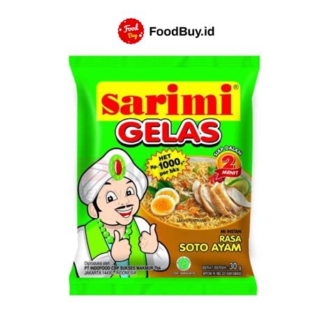 Sarimi Mie Gelas Soto Betawi