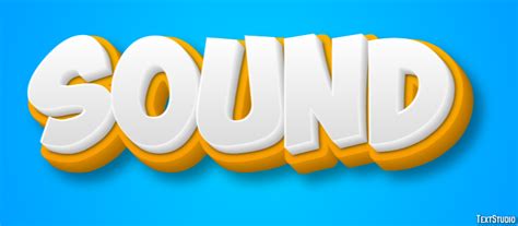 sound of text
