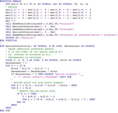 source code example