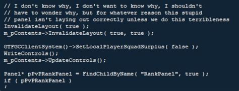 source engine code comments