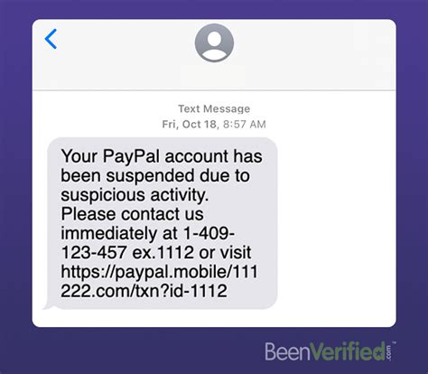 spam message examples
