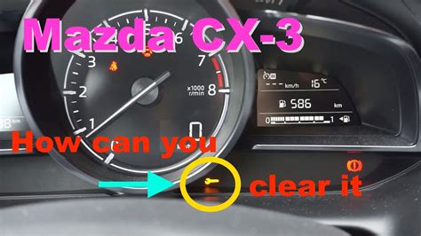 spanner light on dashboard mazda cx3