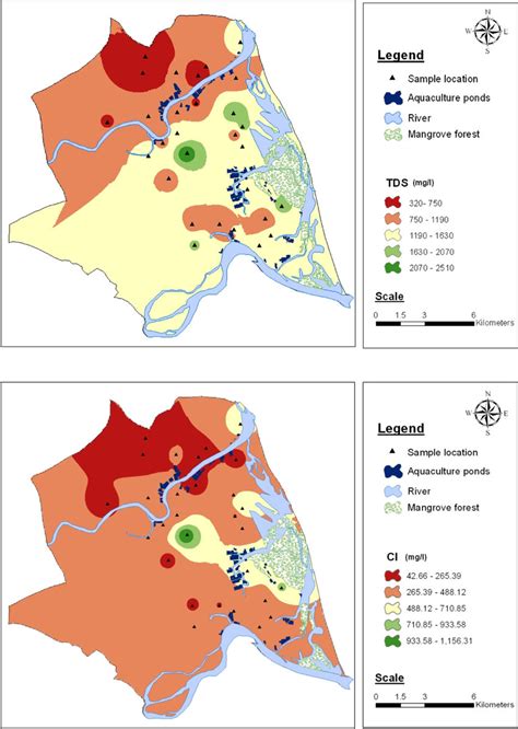 spatial distribution map concept