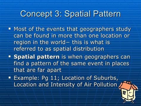 spatial pattern definition in geography