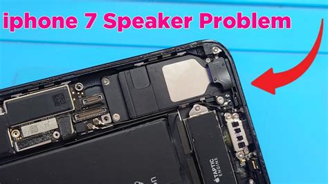 speaker not working on iphone 7