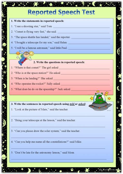 speech test example
