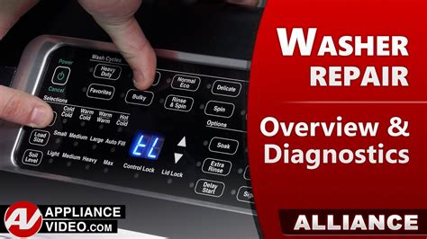 speed queen washer error code