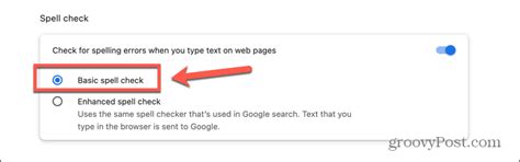 spell check not working in google sheets