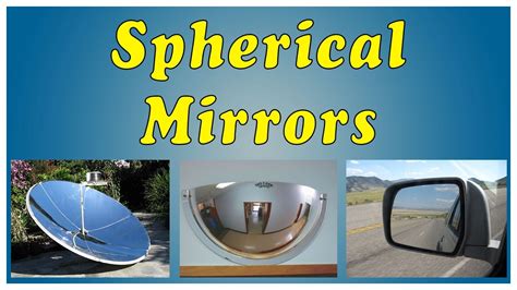 spherical mirror examples in daily life