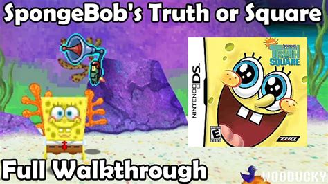 Spongebob Truth Or Square Ds Walkthrough