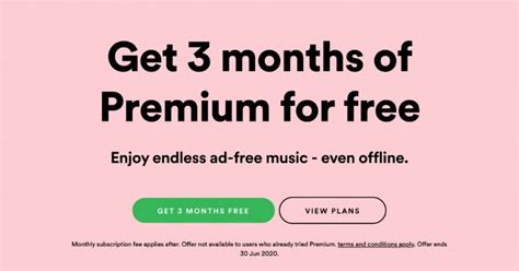 spotify 3 months free code