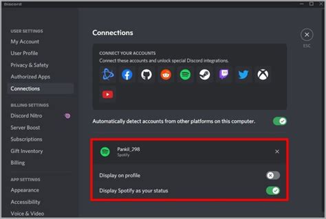 spotify activity not showing on discord reddit