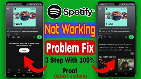 spotify apk not working on android