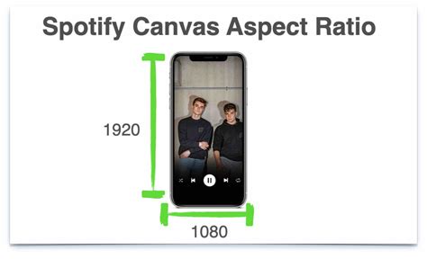 spotify canvas dimensions