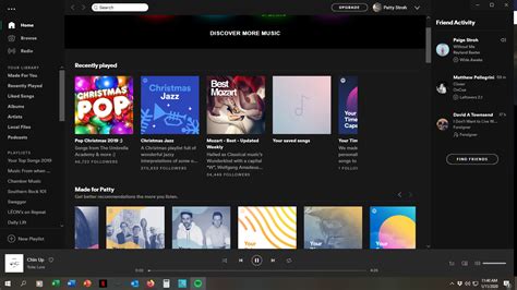 spotify main page not loading