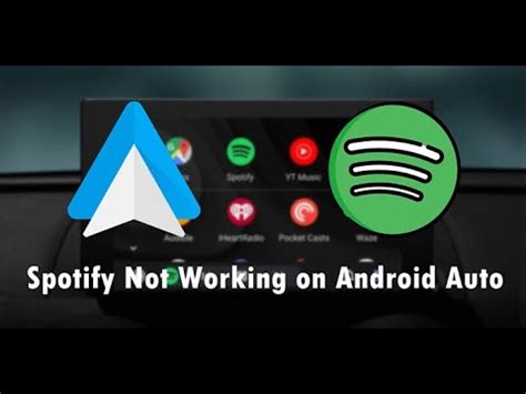 spotify not playing through android auto