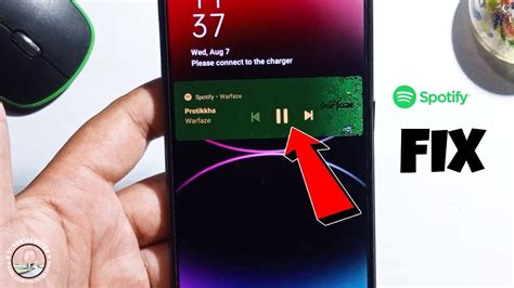spotify not showing on lock screen android