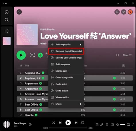 spotify playlist duplicate remover