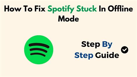 spotify stuck in offline mode mac