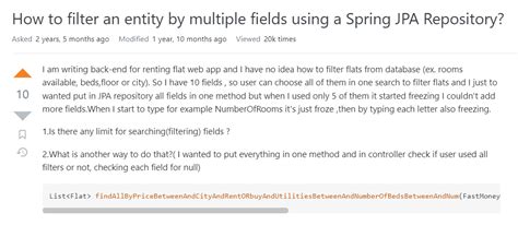 spring data query limit results