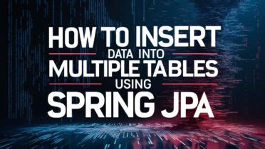 spring jpa insert example