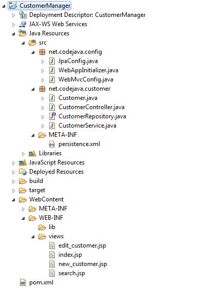 spring mvc data jpa crud example