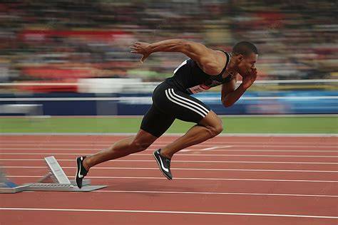 Sprinter on track
