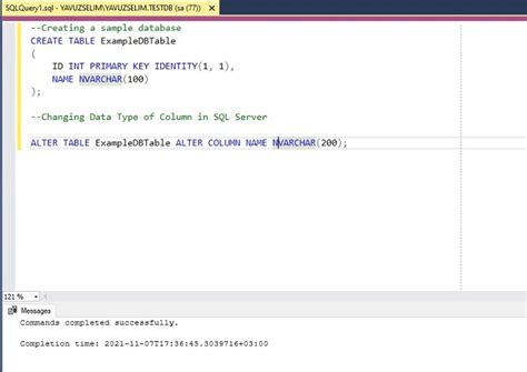 sql change column type to date