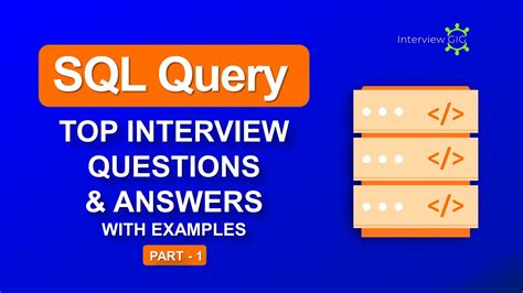 sql query interview questions and answers for 2 years experience